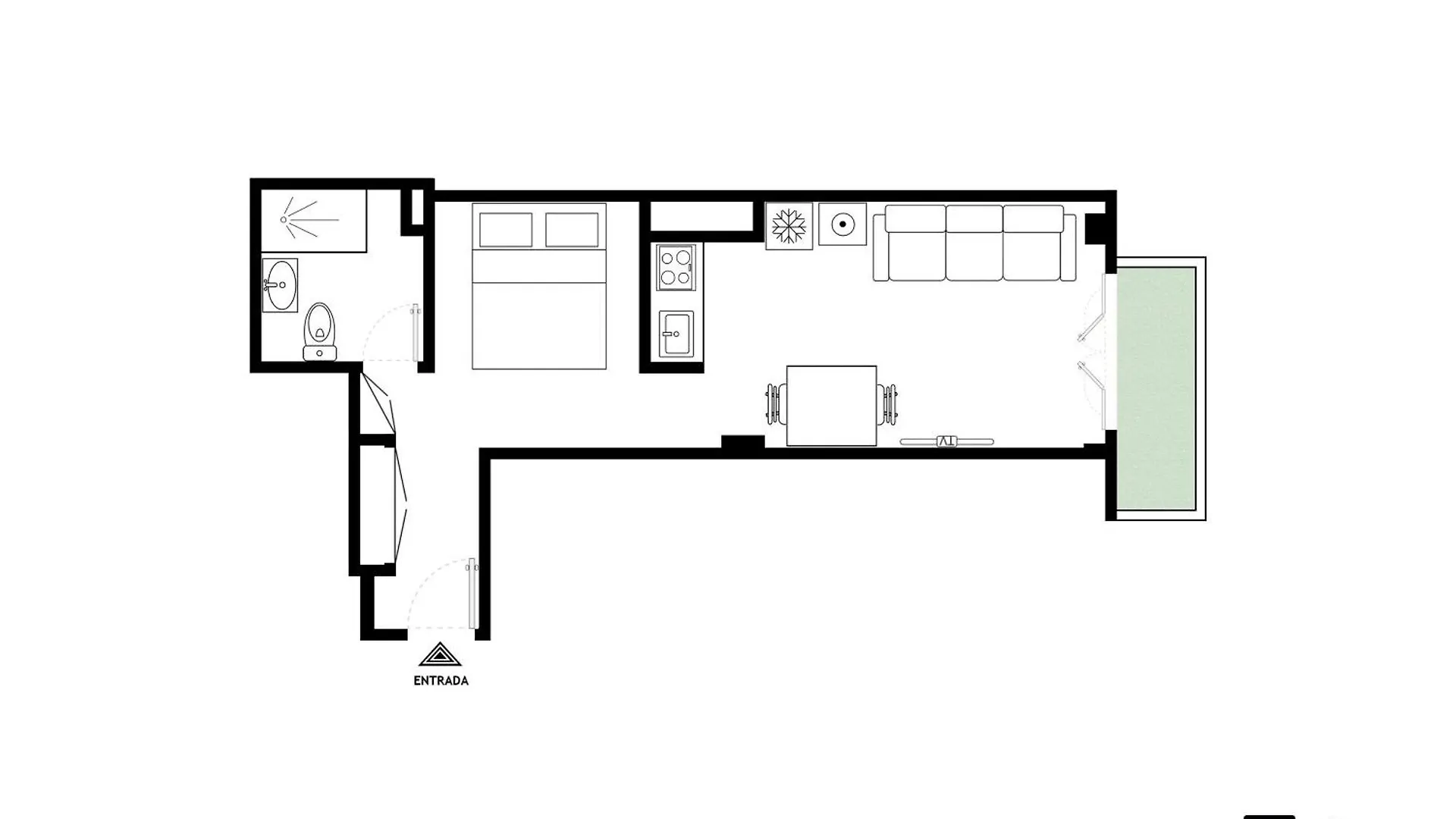 Appartement El Pisito Precioso à Arona  Espagne